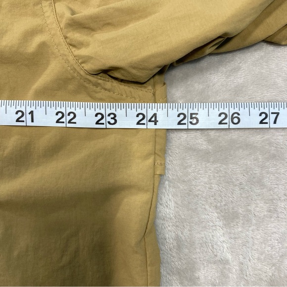 Columbia PHG Tan Brown Hunting Rifle Short Sleeve Button Down Shirt Vented - Picture 10 of 12